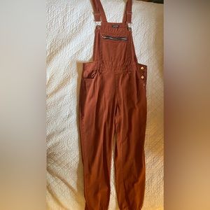 Wild Fable Rust Overalls